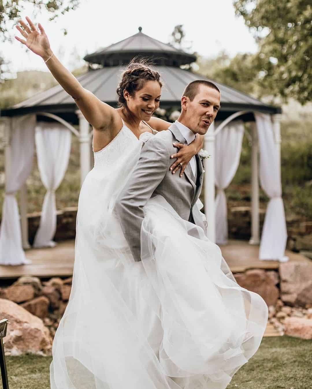 Colorado Springs wedding venue with outdoor gazebo